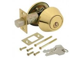 Clamshell Single Cylinder Deadbolt